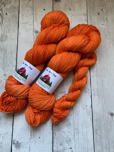 ORANGE CRUSH - Semi-Solid - Multiple Weights - RTS – The Yarn Shop at Alma  Park