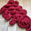 SOCK WEIGHT -  RASPBERRY  Solid Kettle Dyed weight - Donegal Tweed 435 yds 3.5 oz RTS (923)