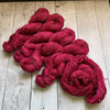 SOCK WEIGHT -  RASPBERRY  Solid Kettle Dyed weight - Donegal Tweed 435 yds 3.5 oz RTS (923)