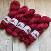 SOCK WEIGHT -  RASPBERRY  Solid Kettle Dyed weight - Donegal Tweed 435 yds 3.5 oz RTS (923)