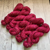 SOCK WEIGHT -  RASPBERRY  Solid Kettle Dyed weight - Donegal Tweed 435 yds 3.5 oz RTS (923)